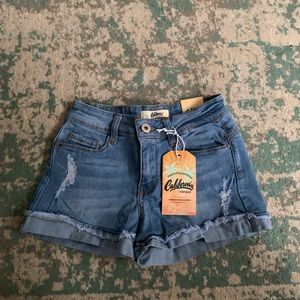 California vintage size 3 jean short